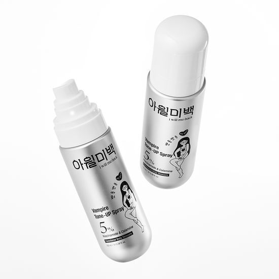 トーンアップボディスプレー 100ml+100ml / 7秒即トーンアップ ナイアシン5% 脇足 肩全身