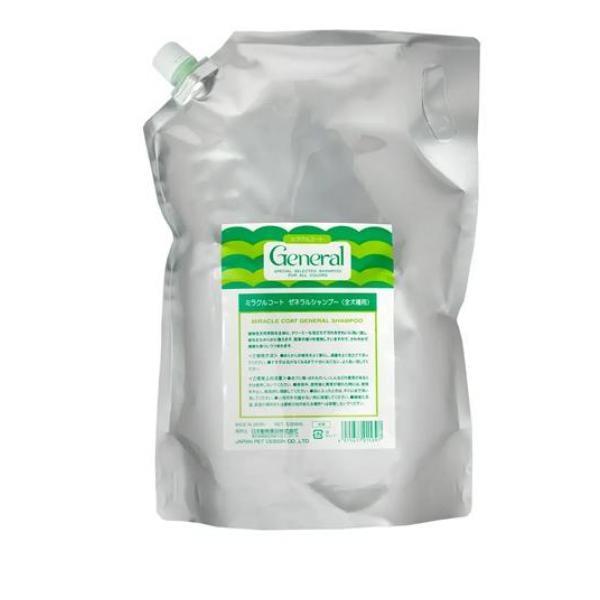 ニチドウ ミラクルコート ゼネラルシャンプー 全犬種用 3000mL