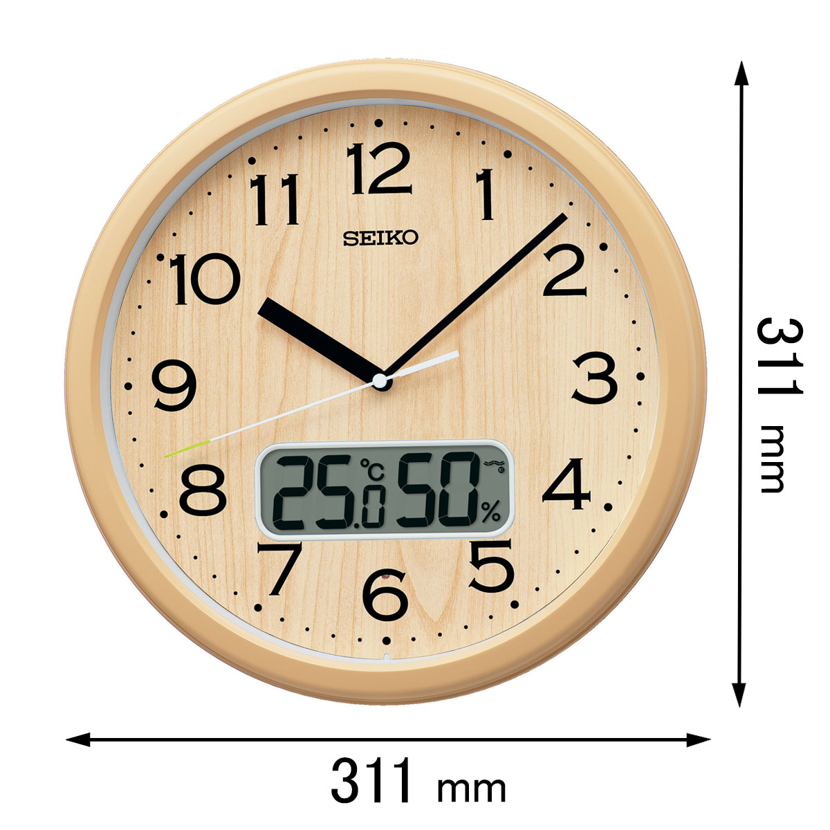 セイコー 電波掛け時計 SEIKO 電波スタンダード掛け時計 KX-273-B