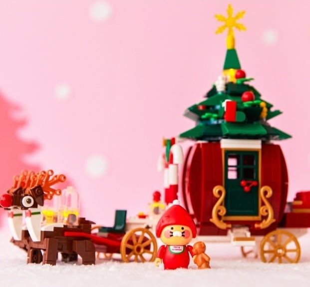 メリーチュン クリスマス ブリックフィギュア_ライアン&チュンシク