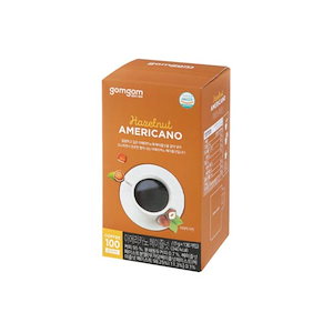 ゴムゴムアメリカーノヘーゼルナッツ1g×100個入