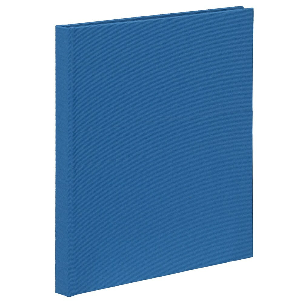 （まとめ買い）テラコッタ ブック式アルバム デミ プラコート台紙（クラフト） ブルー TER-DB-180-B [x3]