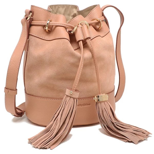 ショルダーバッグ ヴィッキー ビッキー バケットバッグ ピンク レディース SEE BY CHLOE CHS23ASC12330 6I3