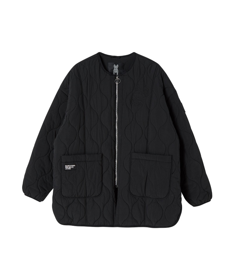 レディース）コージー キルティング ミドル ジャンパー