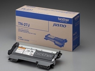 ブラザー 純正品 モノクロレーザープリンター専用 トナーカートリッジ TN-27J 【送料無料】