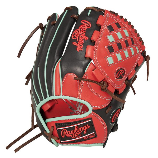 Rawlings ローリングス ソフトボール女性用 HOH DP COLORS 投手用 GS3HDKM5-SC-B グラブ グローブ