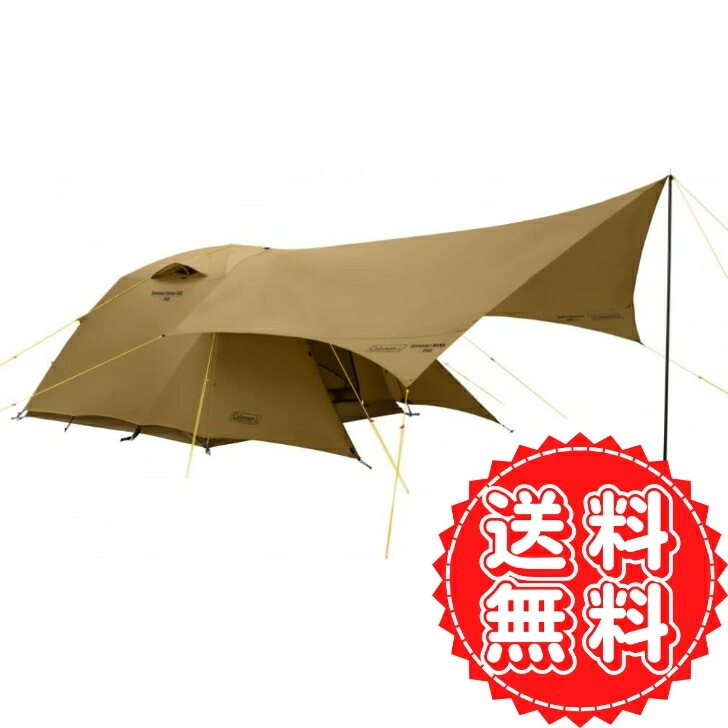 コールマン テント キャンプ ドームテント コンパクト ドーム 4人 アウトドア 登山 トレッキング ヘキサタープ グランドシート 設営 雨天 湿気 LDXスタート パッケージ 2021年モデル 20
