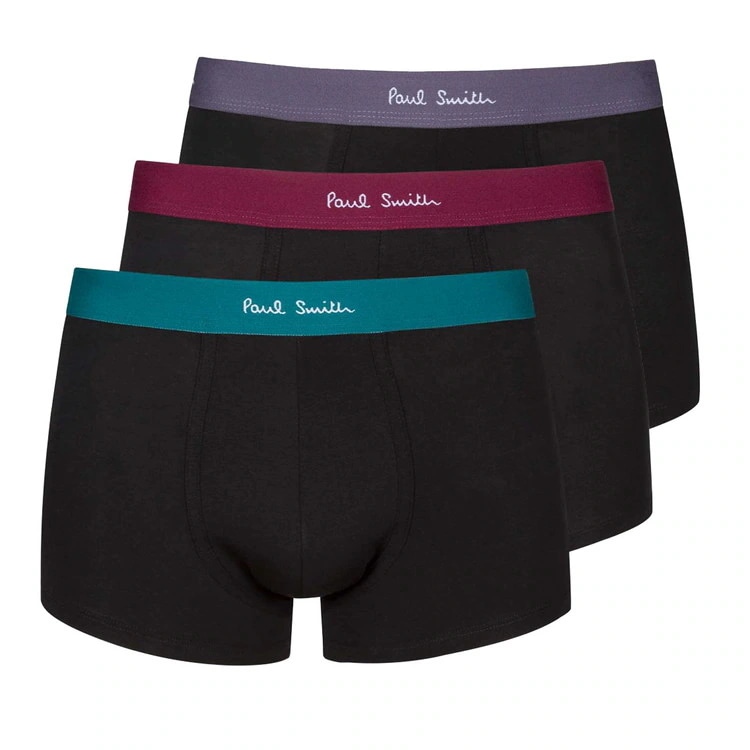 ボクサーパンツ 3PK [ｗ：グリーン/ｗ：バーガンディ/ｗ：パープル]【M1A-914C-A3PCKQ-79】