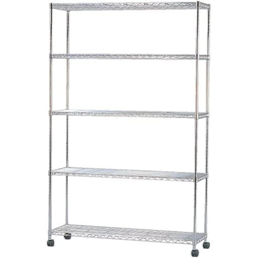 アイリスオーヤマ(IRIS OHYAMA) ラック メタルラック本体 5段 キャスター付き 幅110×奥行35×高さ174.5cm ポール径19mm メタルミニ スチールラック サビに強い 防サビ加工 10,464円