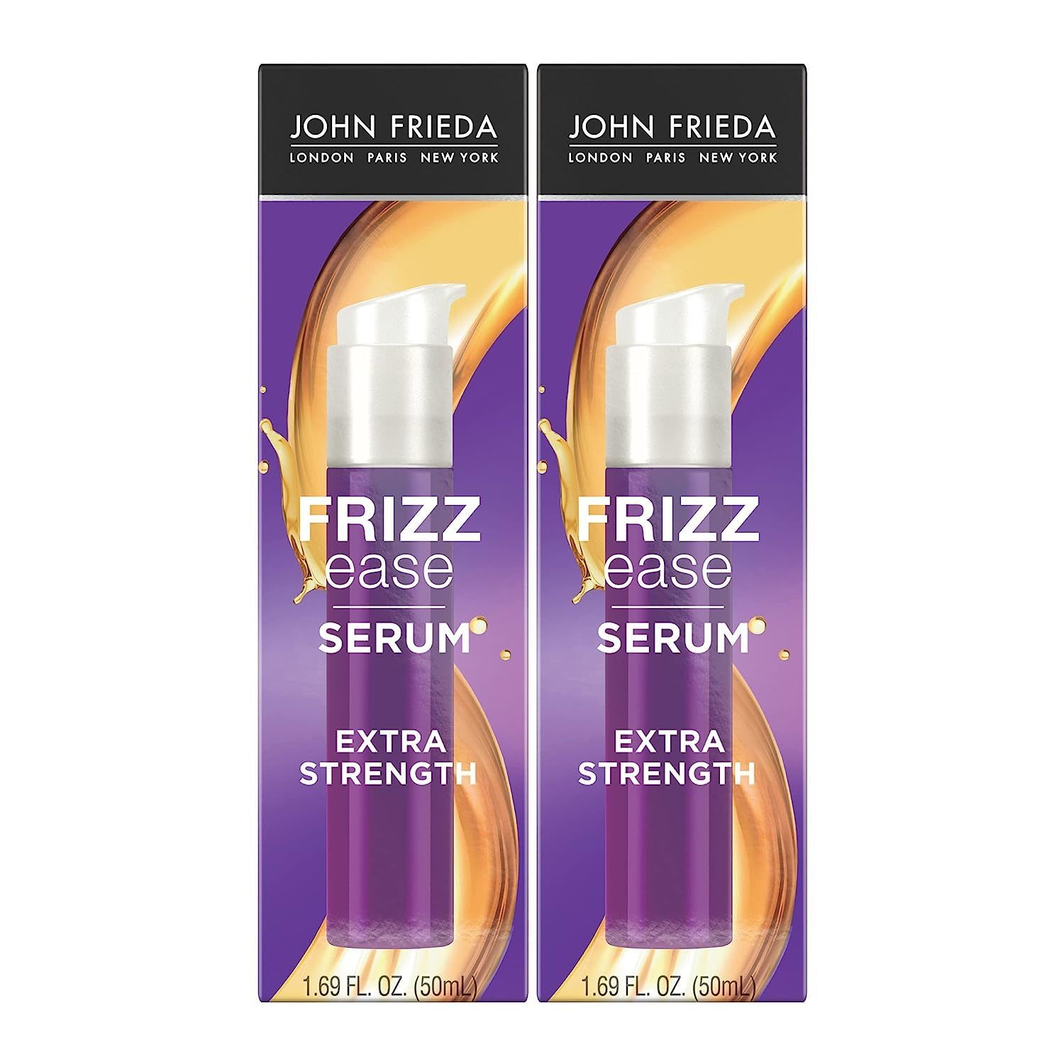 ジョンフリーダJohn Frieda Frizz Ease Serum Extra Strength Anti Frizz Hair Serum (1.69 oz x 2)