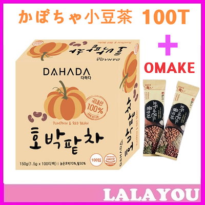 Qoo10] ダハダかぼちゃ小豆茶100ea+韓国伝統