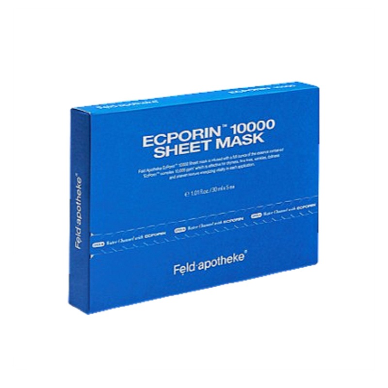 Ecporin 10000 Sheet Mask (30ml*5ea) 1 Pack / エコーリン10000シートマスク (30ml*5ea) 1 Pack