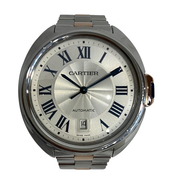 カルティエ クレドゥ W2CL0002 自動巻 時計 腕時計 メンズ【中古】