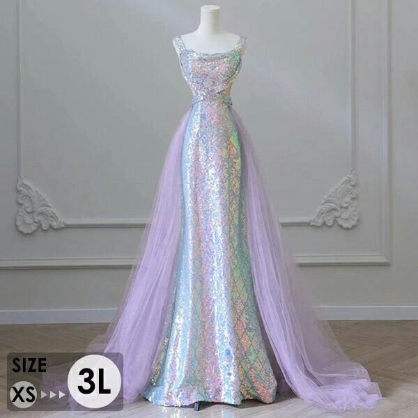 ドレス 大人 ピアノ 発表会 ロングドレス 演奏会 演奏会用ドレス ピアノ発表会 結婚式 高校生 パーティードレス 演奏会ドレス 母親 コンクール イブニングドレス ロング マーメイド キラキラ ノー