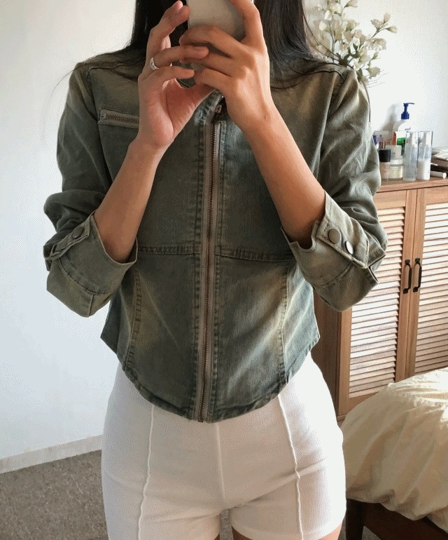 water denim jacket