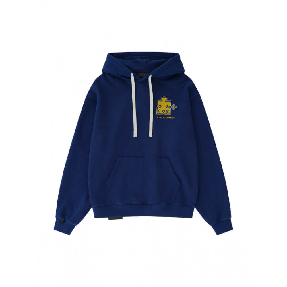 CHOWOO ビー・ユア・セルフネイビーパーカー