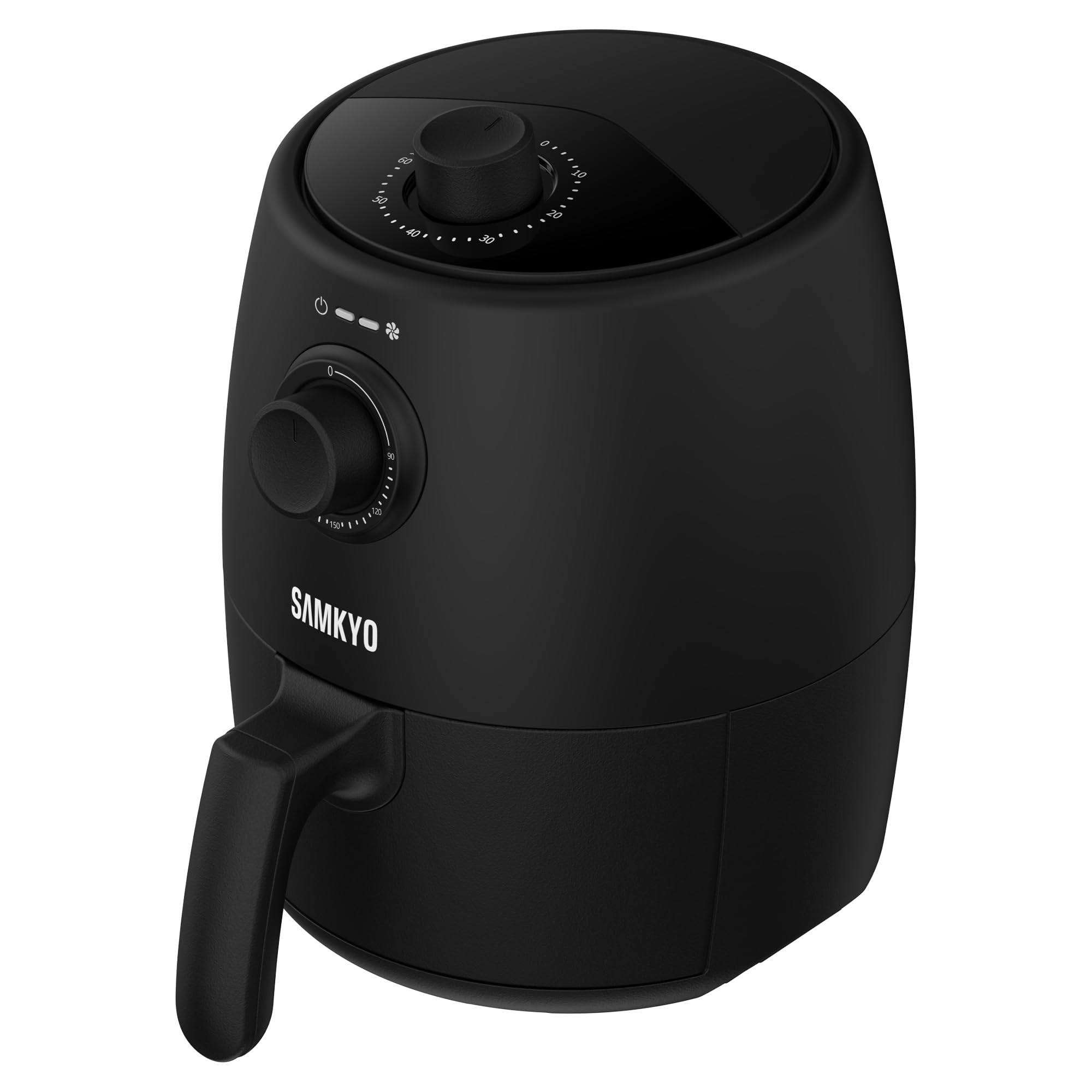 SAMKYO ノンフライヤー エアフライヤー 2L コンパクト 1~2人用 PSE認証済み 一人暮らし ノンフライヤー機 日本語説明書付き 電子レシピ付き 電気フライヤー 油なし ヘルシー フライヤー 6,155円