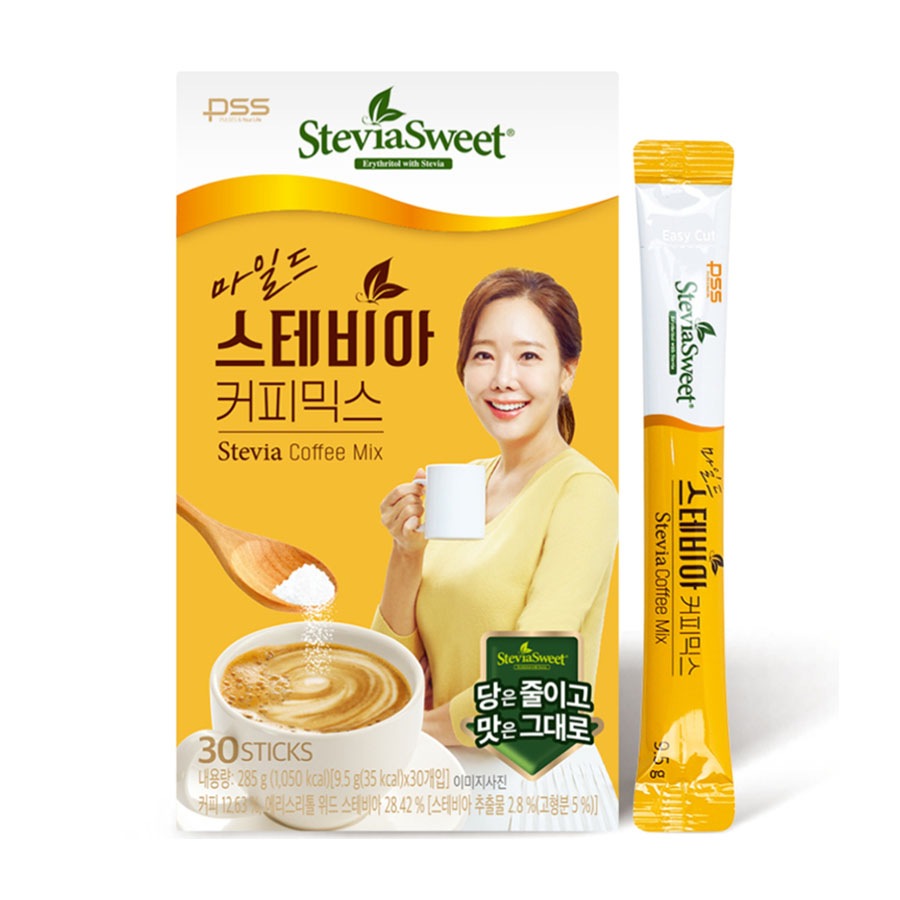 ステビア コーヒーミックス 4箱 （1箱＝30個入）　韓国コーヒー インスタントコーヒー