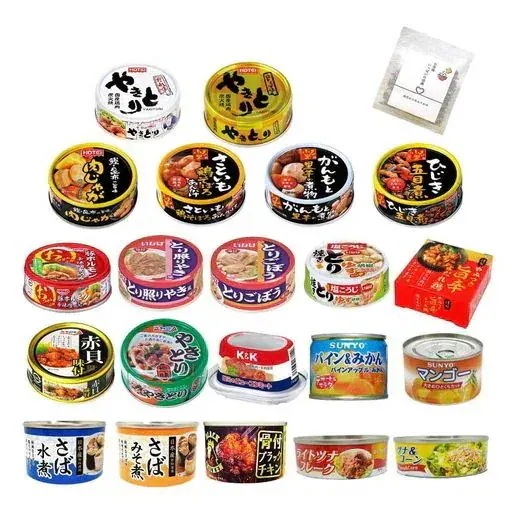 缶詰 おかず 肉 フルーツ 大人も子供も喜ぶファミリー用 種 詰め合わせ セット コーンミート 焼き鳥 シーチキン さば缶 お茶碗いっぱいの感謝 ふりかけ