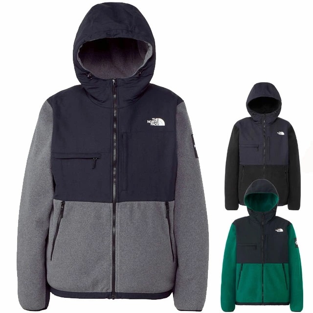 ザ・ノース・フェイス ジャケット メンズ デナリフーディ コート 長袖 アウター カジュアル アパレル シンプル トップス アウトドア 上着 ウェア トップス 羽織り 防寒 NA72452 ブラック