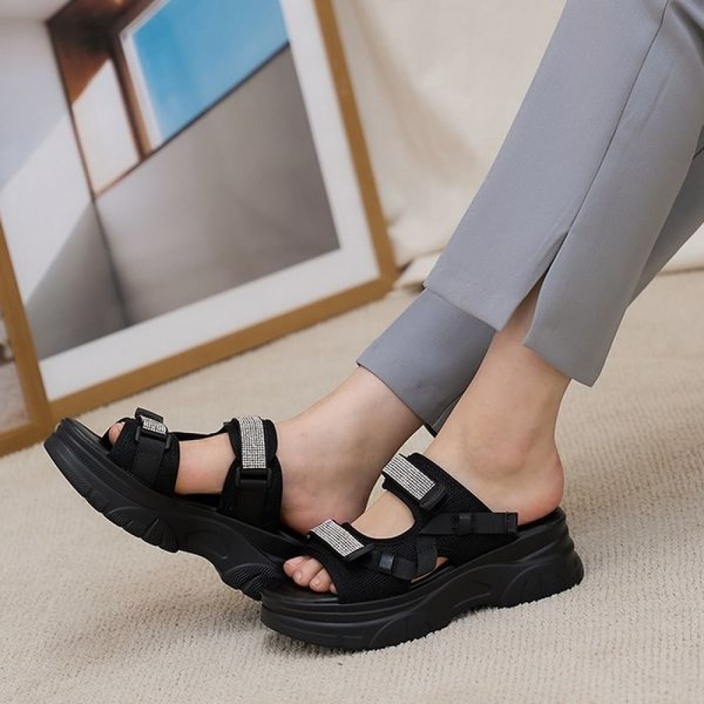 [NINASPARIS] ノンスリップフットインマッシュスニーカー