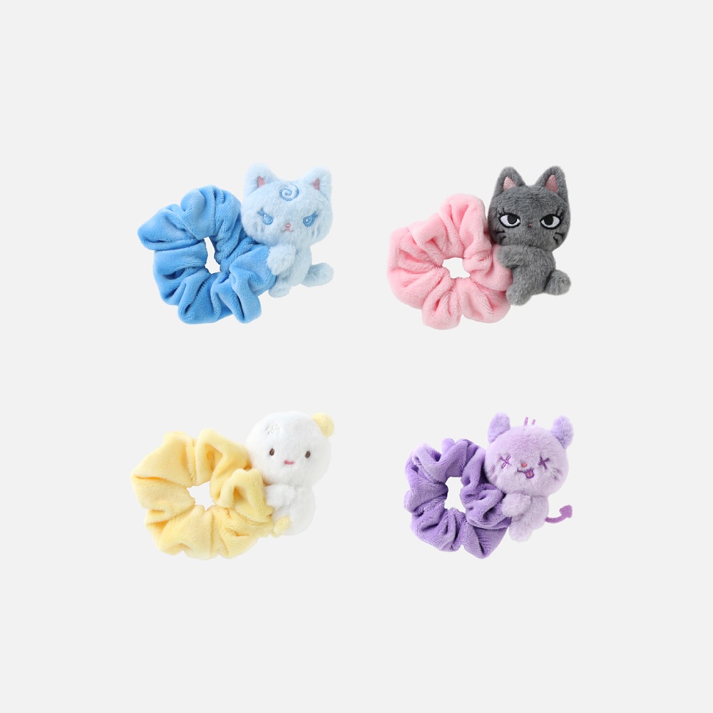 ☆韓国の人気☆【YEGG】☆Stirpe Scrunchie.s☆ heyep｜Silk Square Large Scrunchie（ヘッドアクセサリー