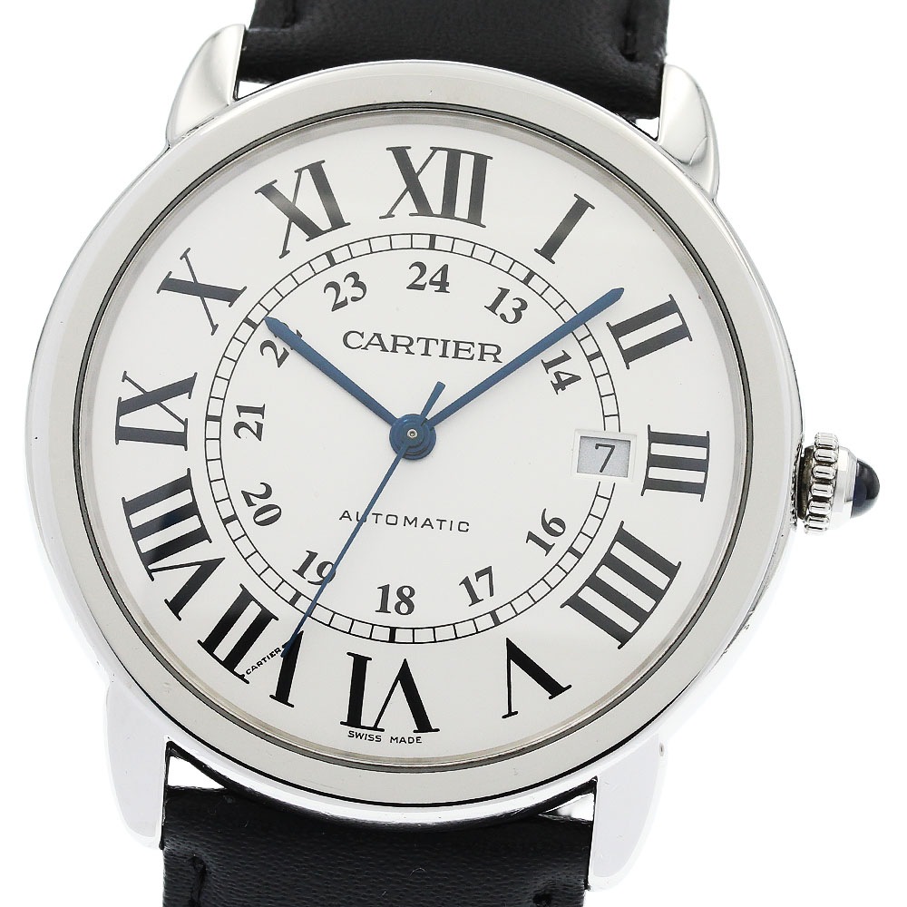カルティエ CARTIER W6701010 ロンドソロ XL デイト 自動巻き メンズ _955028【中古】
