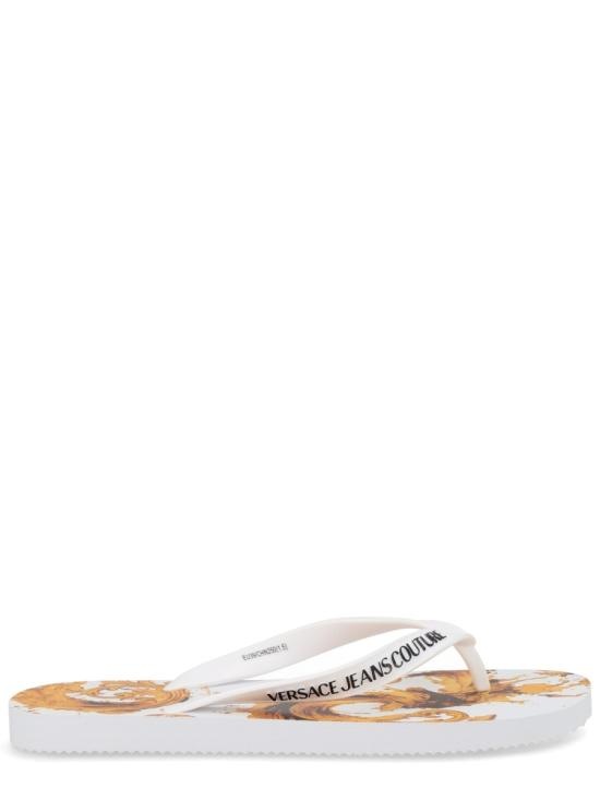 VERSACE Women Sandals 80VA3SQ7 ZSS80G03 WHITE