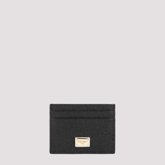 DOLCE & GABBANA Women Business Card Wallet BI0330 A1001 80999 NERO