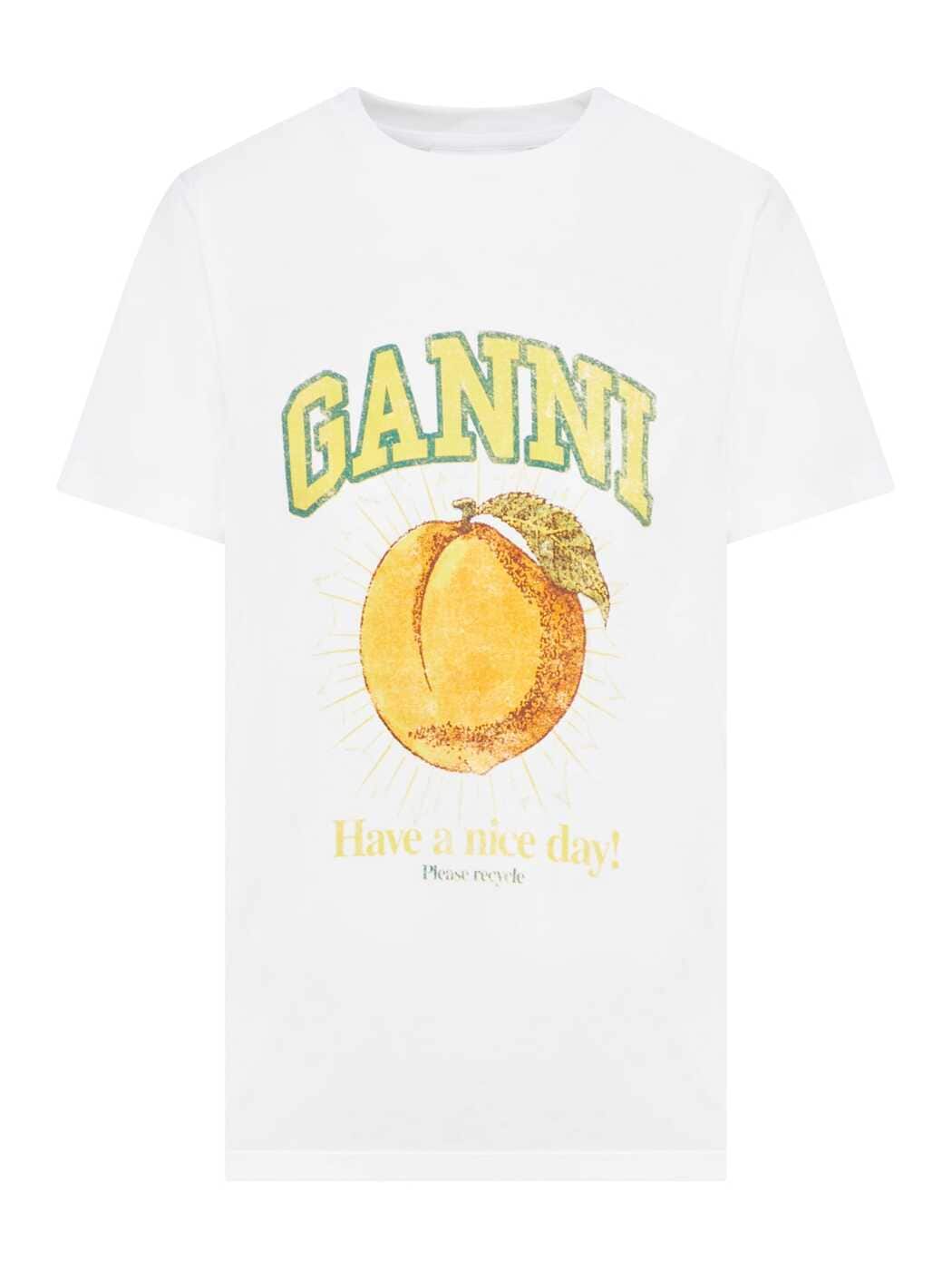 T3529151 BRIGHT WHITE ホワイト 春夏2025 Tシャツ レディース ia