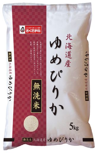 おくさま印 【精米】北海道産 無洗米 ゆめぴりか 5KG 5,349円