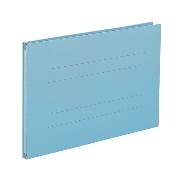 (まとめ) セキセイ のびーるファイル(エスヤード) A4ヨコ 800枚収容 背幅1797mm ブルー AE-51F 1セット(10冊) (×5セット)