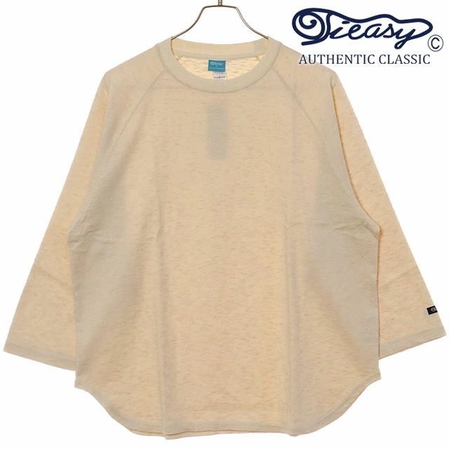 メール便 HDCS ライトラグラン 3/4 クルーネックTシャツ [te001LT-CR34] メンズ トップス 七分袖 日本製 オーガニックコットン NATURAL 正規取扱店 8,085円