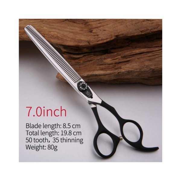 フェニス高品質ペットの髪を薄くするはさみ7.0 7.5インチプロフェッショナル日本440c鋏用犬グルーミング切断 7.0 inch 7,684円