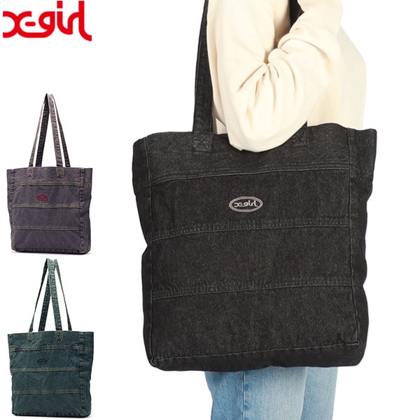 レディース A4 大きめ 軽量 通勤 通学 ブランド 縦型 布 かわいい おしゃれ 持ち手 長め 高校生 大学生 OVERDYED DENIM TOTE BAG 105241053002