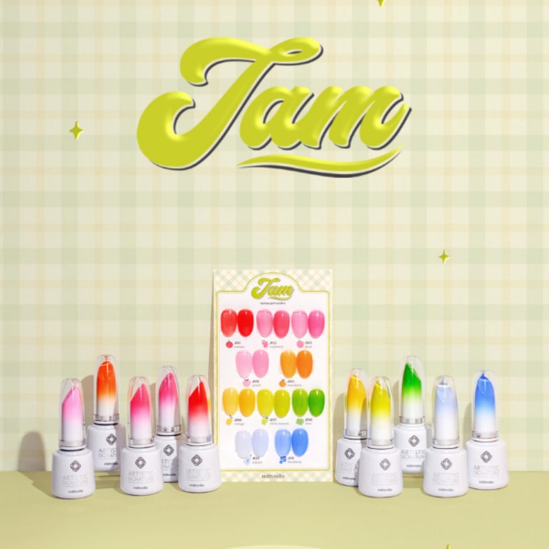 mithmillo / Jam Non Wipe Syrup Gel Series 10 Colors 1+1