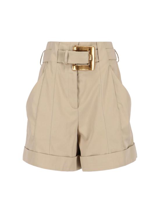 BALMAIN Women Straight Pants GF1PA375CG43 0AN Beige