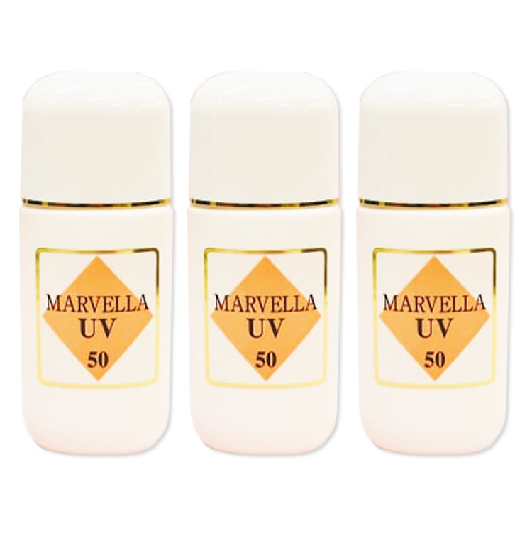 ＵＶ５０ 日焼け止めジェル SPF50 PA+++ サンスクリーン 日焼け予防ジェル ２５ｍｌ３個