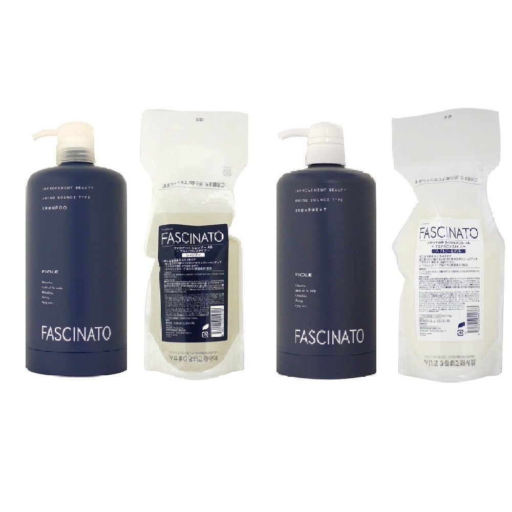 フィヨーレ ファシナート AB アミノバウンスタイプ シャンプー700ml ／ トリートメント700ml　＋　シャンプー700ml ／ トリートメント700ml 用エコインパック （専用ボトル）