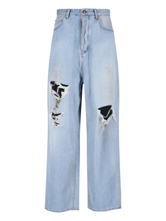 BALENCIAGA Women Denims 849951 TTWA34200 Blue