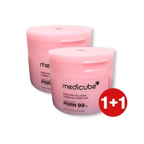 サーモン PDRN ピンク コラーゲン ゲル トナー パッド 70枚