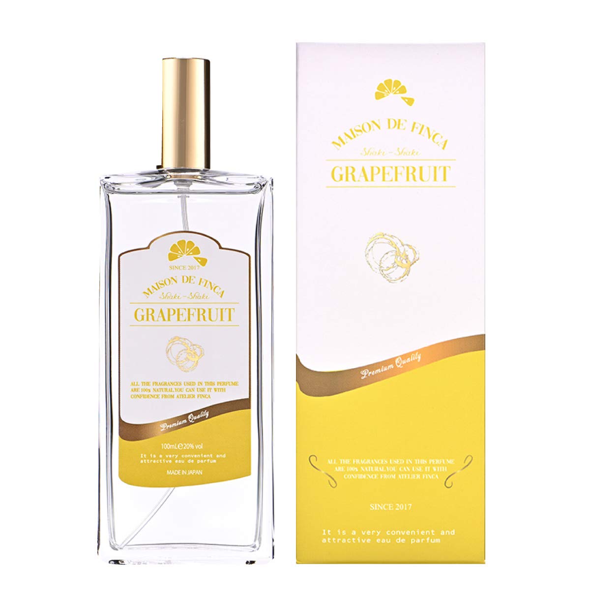 FINCA フィンカ シャキシャキ グレープフルーツ 香水 オードパルファン 100ｍL (１本)