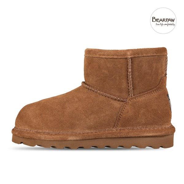 BEARPAW アリサ ジュニア レディース 冬 防寒 ウールブーツ 2130Y-220