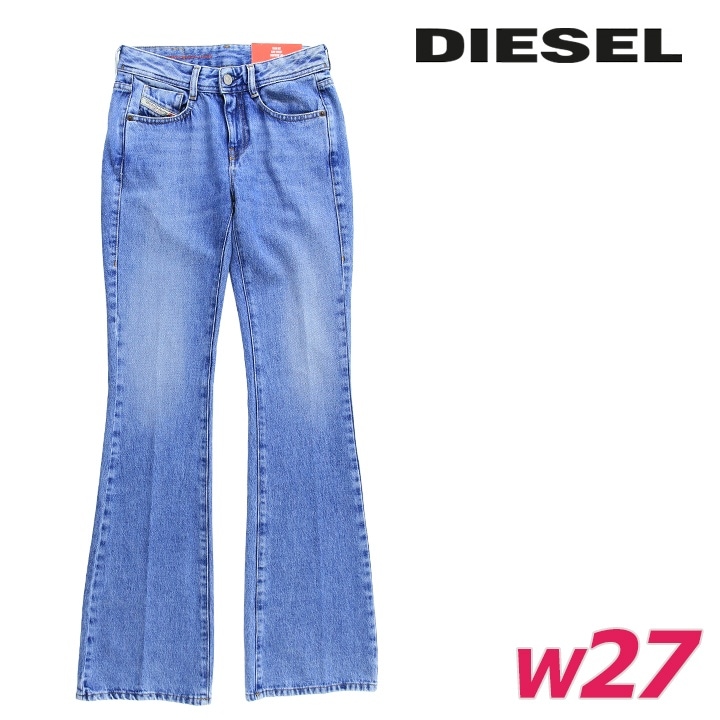 ジーンズ デニム パンツ レディース 1969-D-EBBEY ヴィンテージウォッシュ加工 スリムフィット die-l-p-g4-42k