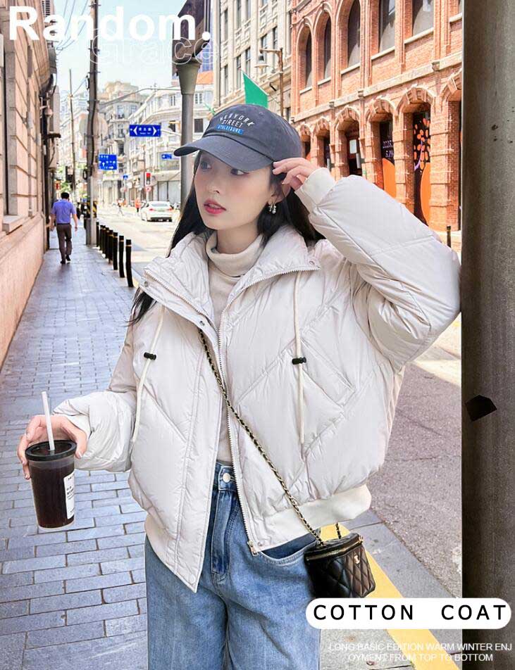 冬 新作 上品 コート レディース キレイめ ショート丈 ダウンコート 暖かい 軽量 フードなし 韓国風 中綿 コート ゆったり 厚手 カジュアル 無地 ５色 送料無料 30代 40代 50代 お洒落 5,863円