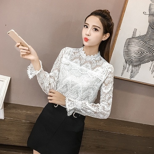 2037.フリル総レーストップス(ホワイト)