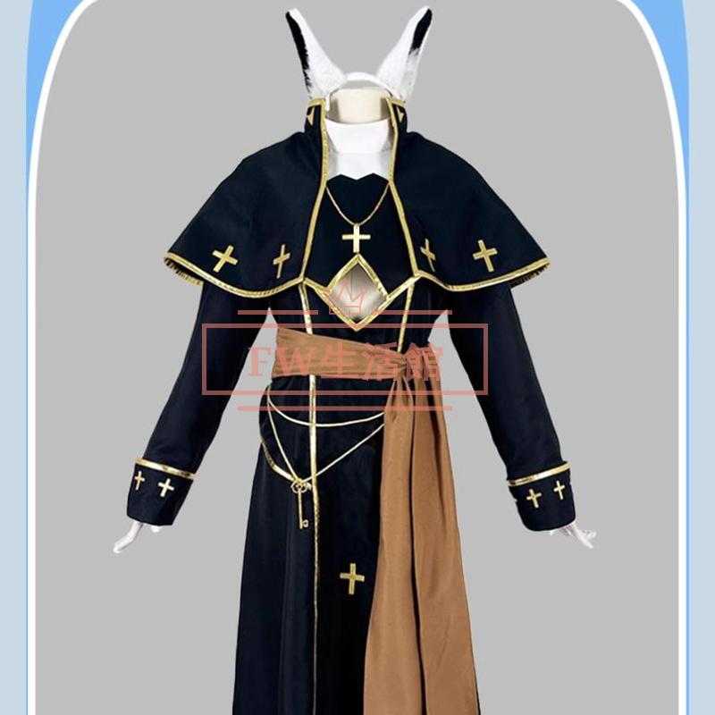 バーチャルYouTuber VTuber 白上フブキ コスプレ衣装 演出服 変装 仮装 撮影 祭り