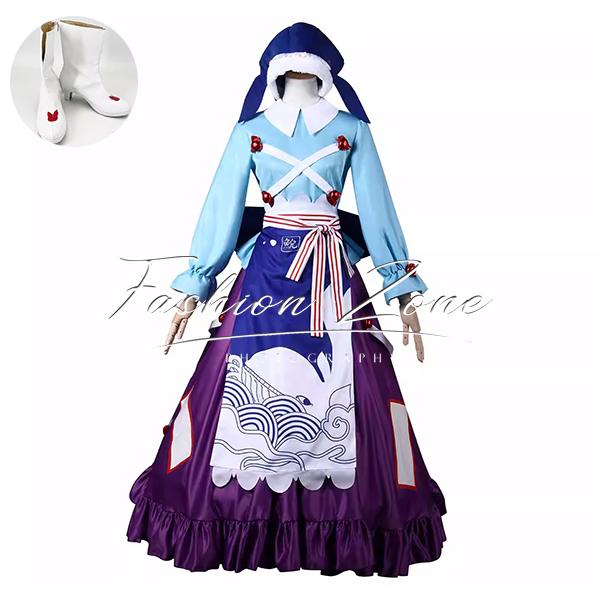 東方Project（東方プロジェクト）風 奥野田美宵（おくのだ　みよい） 東方酔蝶華 コスプレ衣装 靴 cosplay ハロウィン 演出服 変装