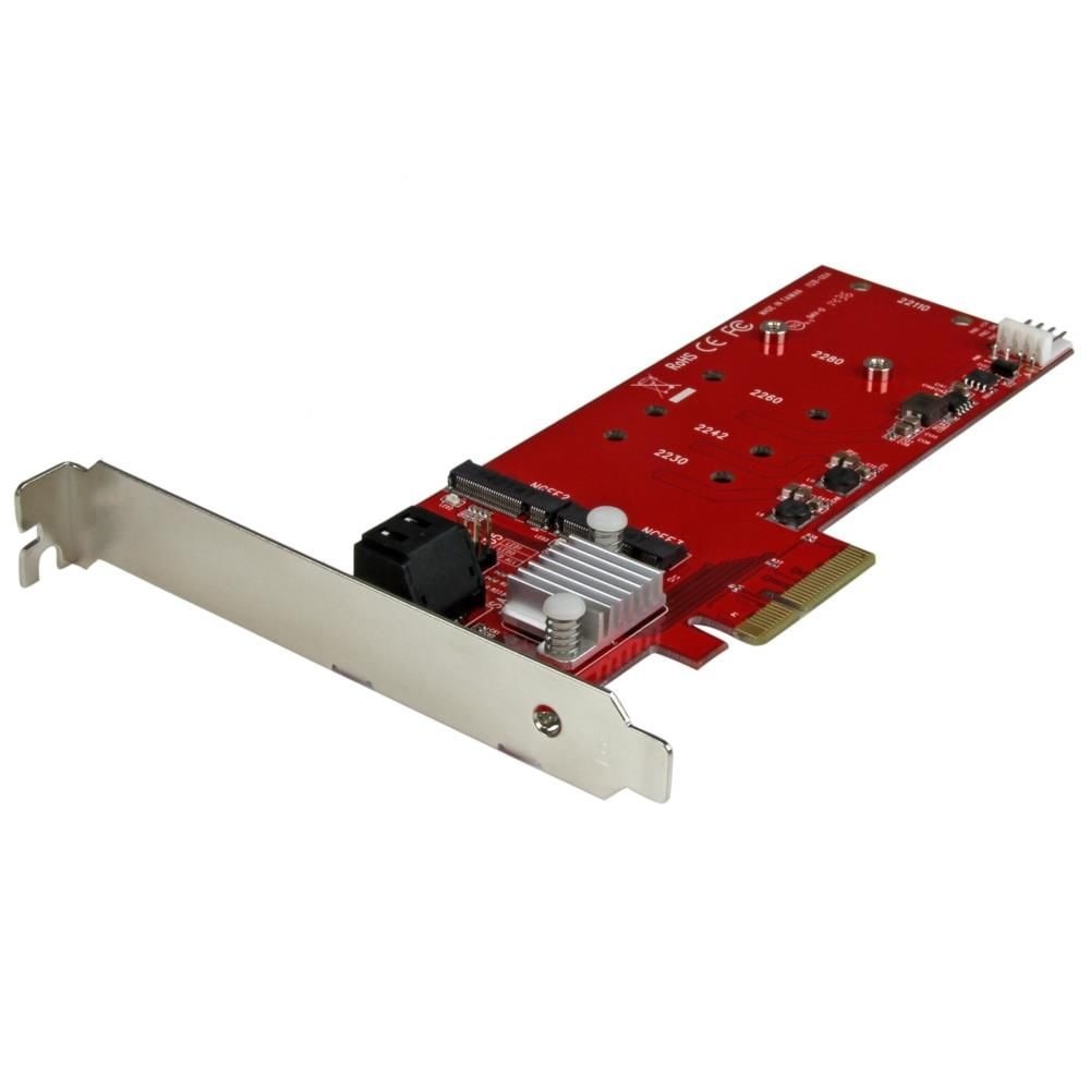 StarTech.com [PEXM2SAT3422] 2x M.2 NGFF SSD RAID コ