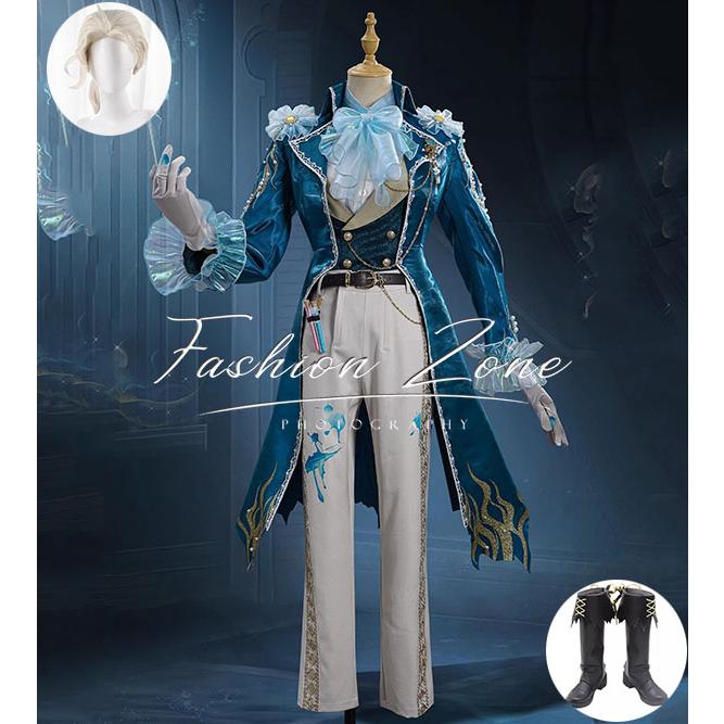 IdentityV 第五人格 風 作曲家 幽霊帆 コスプレ衣装 ウィッグ 靴 cosplay ハロウィン 演出服 変装